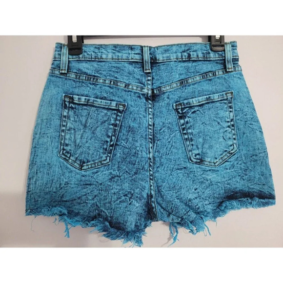 Womens Turquoise Shorts - Size Large - MuurSwag - NWT - Picture 9 of 15